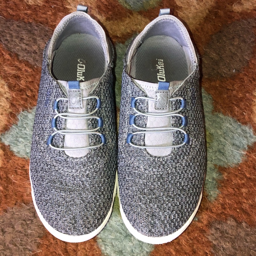 OluKai Kids Alapa Li Slip On Sneakers Kids Size 5-6